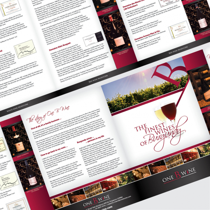Winery Brochure Design